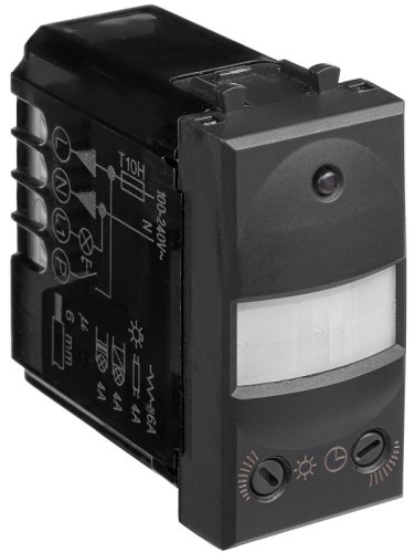 Датчик движения модульный DKC Avanti 1 мод. черный матовый фото Датчик движения модульный DKC Avanti 1 мод. черный матовый картинка